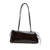 Where's That From Plain Gloss Shoulder Bag