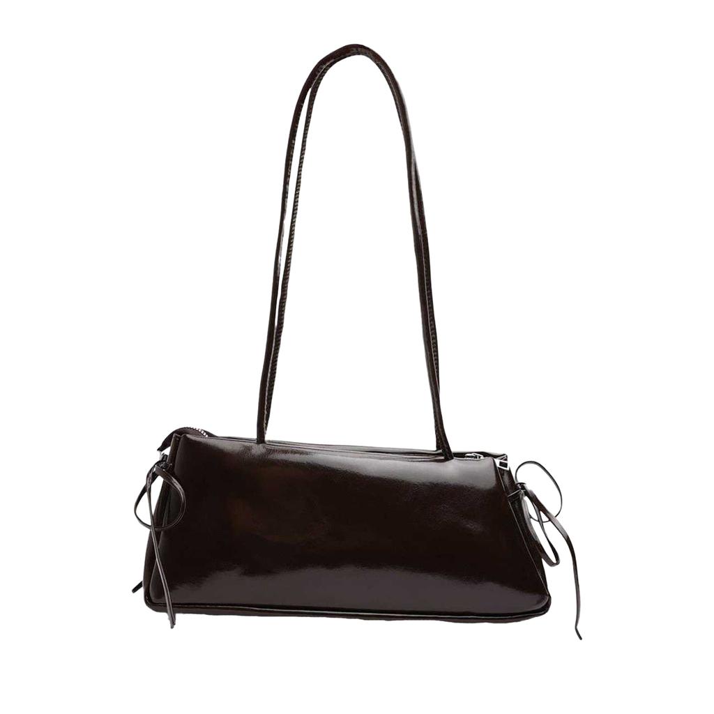 Where's That From Plain Gloss Shoulder Bag