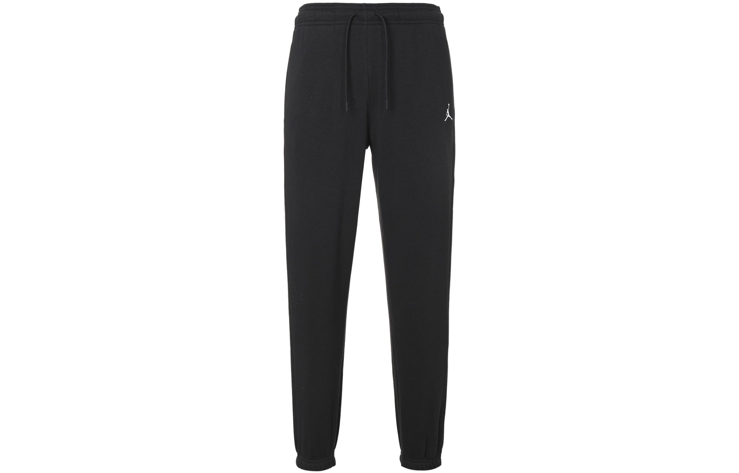 Jordan Knitted Sweatpants Women s Black Moderate Cuffed Pants FN4495-010 XL