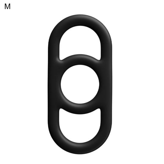 Stretchable Penis Delay Ring Waterproof Silicone Ejaculation Sex Dildo Ring for Bedroom