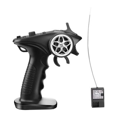 Jetzt einkaufen GA-4H-TX TX4 2,4GHz 4-Kanal Funkfernsteuerung Sender Controller Fernbedienung m. Empfänger für RC Auto Boot Panzer Crawler