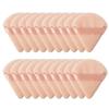 10/20Pcs Triangle Velvet Powder Puff Pizza Flours Mini Face Makeup Sponge Cosmetics Washable Lightweight Makeup Tool
