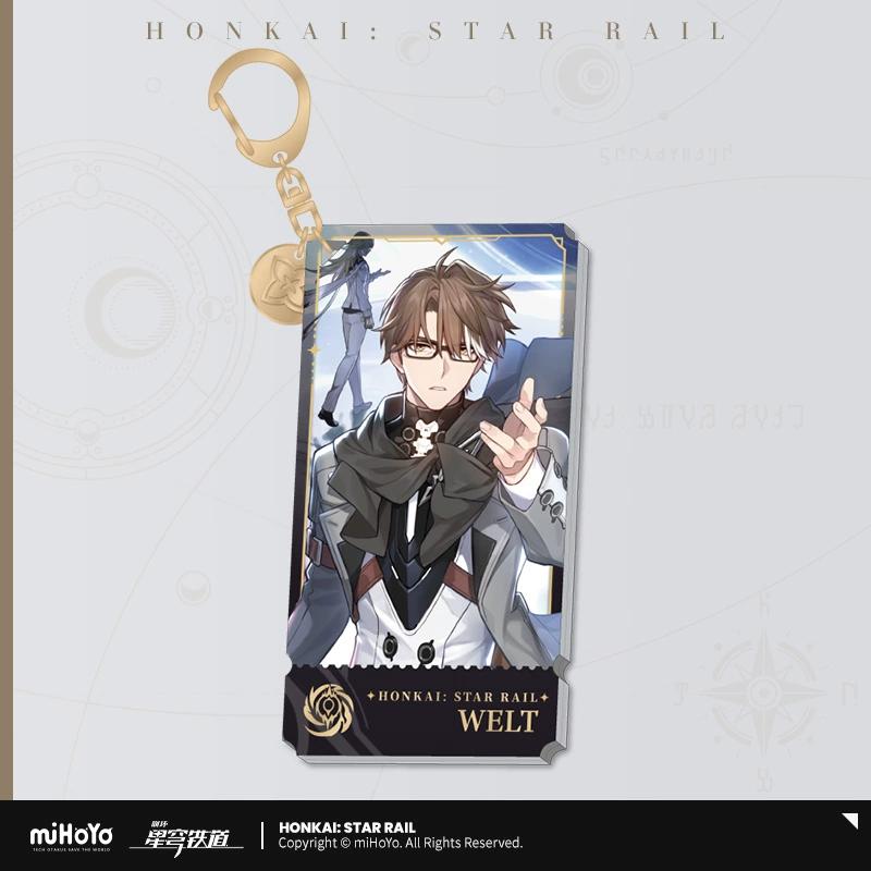 Sunsyea Honkai Star Rail Official Merch miHoYo Original Authentic The Nihility Path Acrylic Stand Kafka Acheron Fugue Hysilens