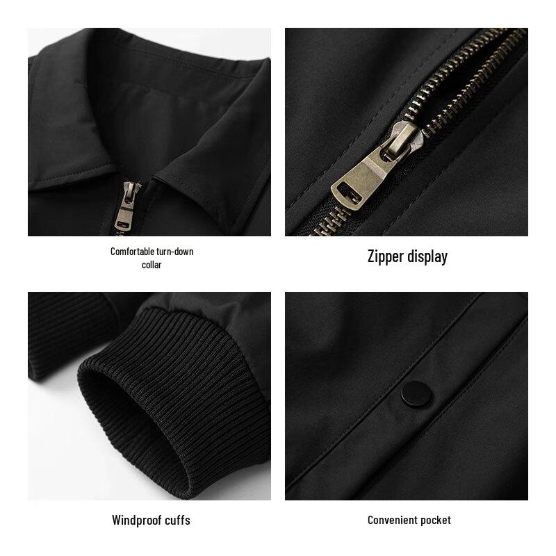 JEANSWEST Men's Casual Bomber Jacket