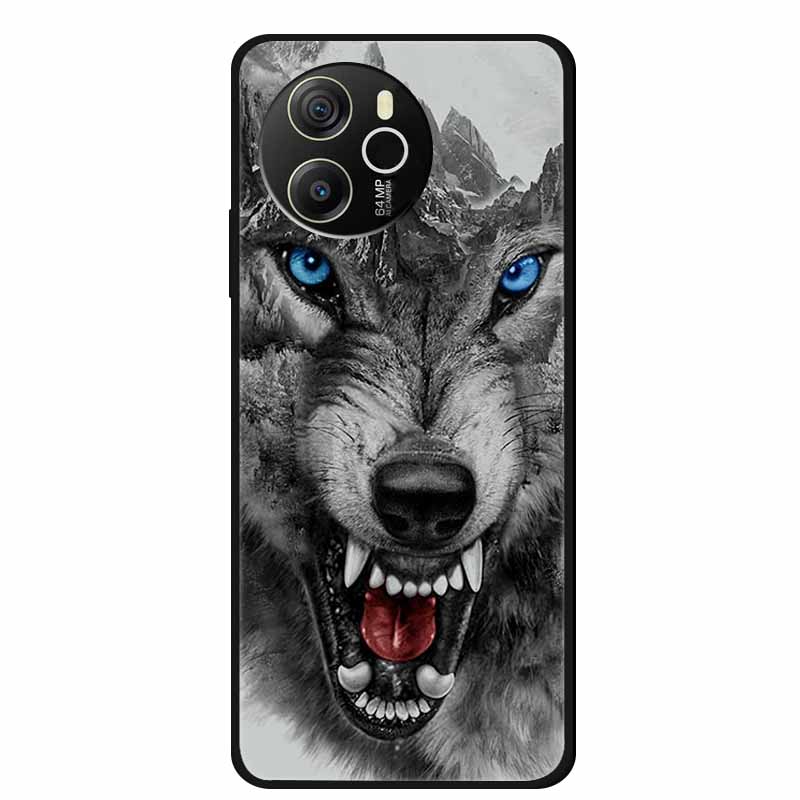 For Blackview Shark 8 Case Shark8 Black Silicone Soft Back Cover Case For Blackview Shark 8 Phone Case Cover 6.78" Coque Funda