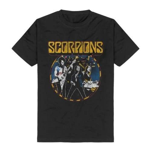 Men s Scorpions Big City Tee T-shirt Small Black 3XL