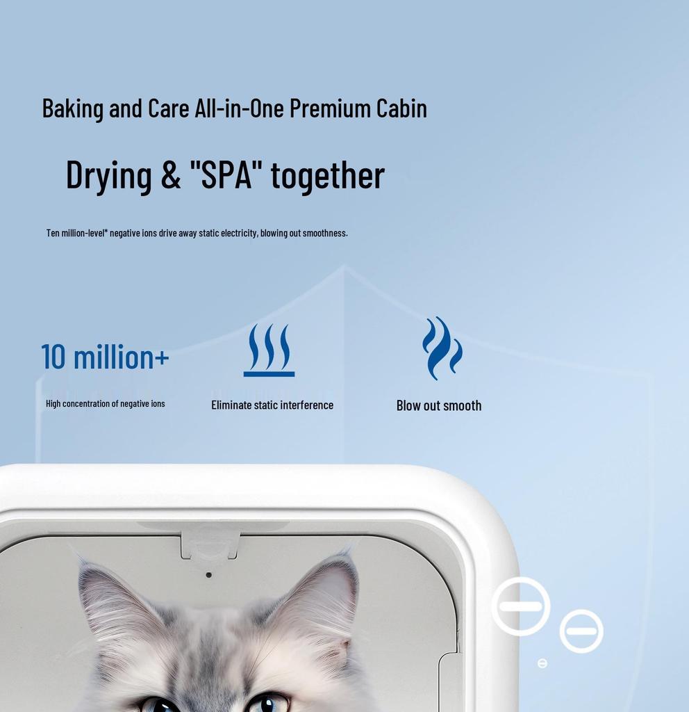 Smart Pet Drying Box: Automatic High-Power Constant Temperature Dryer for Cats and Dogs