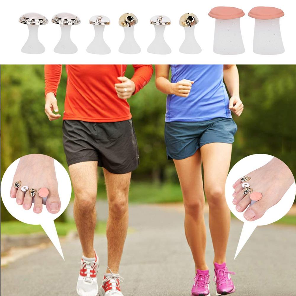 8 Pcs Non-slip Pedicure Toe Dividers Soft Silicone Reusable Toe Dividers  Home Use