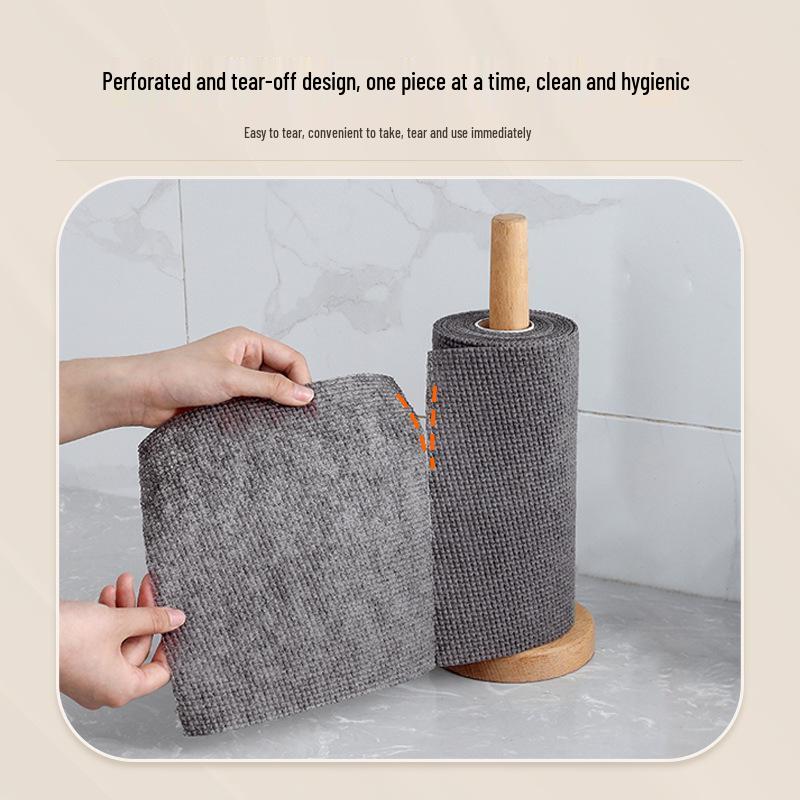Durable Cotton Wiping Cloth for Stain Removal and Pot Scrubbing, Replaces Steel Wool, Kitchen Towel