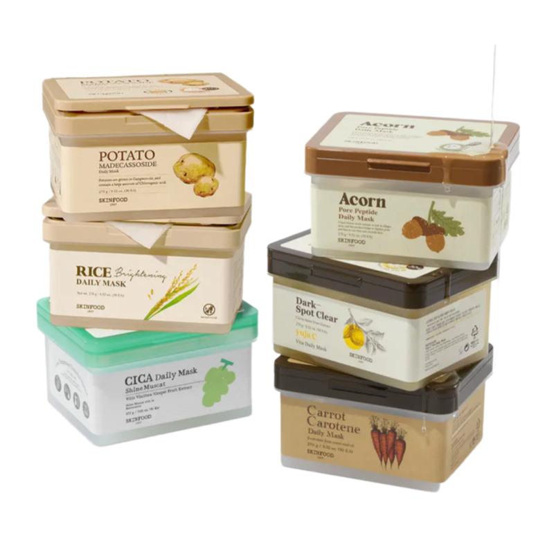 SKINFOOD Ежедневная маска-салфетка 30 шт. – 6 видов Rice