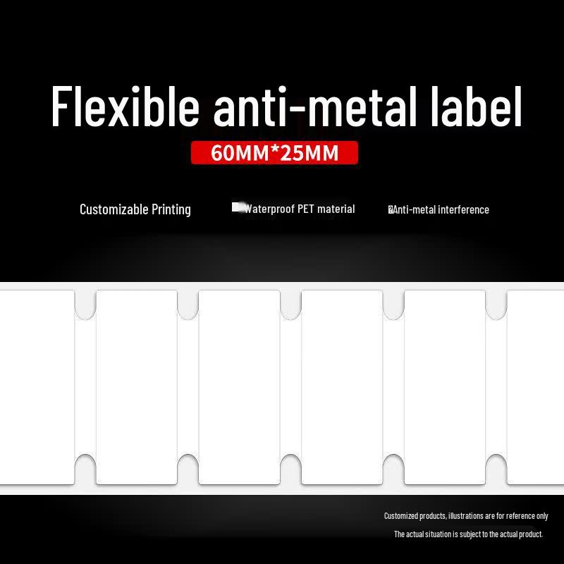 Chuangshuo RFID Flexible Anti-Metal Printable Labels