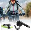 Black Water Tube Clip Durable Backpack Bladder Clip  Drinking Tube Holder Outdoor Accessories Bike Tube Clip