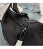 Trendy Korean-Style Nylon Crossbody Dumpling Bag for Women