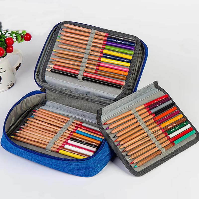 Large Capacity Pencil Case For Students Waterproof Pencil Case Art Supply Organizer Bag For Sketching Drawing Students Gift