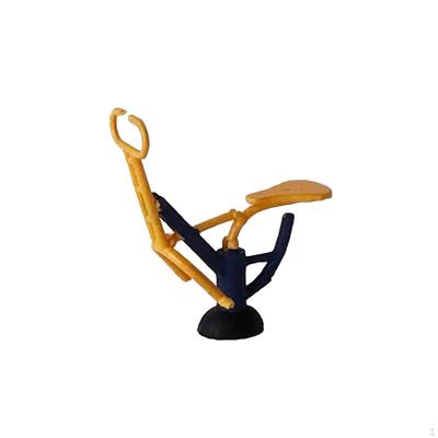 1 Stück Mini-Fitnessgeräte-Modell, Puppenhaus-Ornament, Miniatur-Sportspielset, Harzkonstruktion