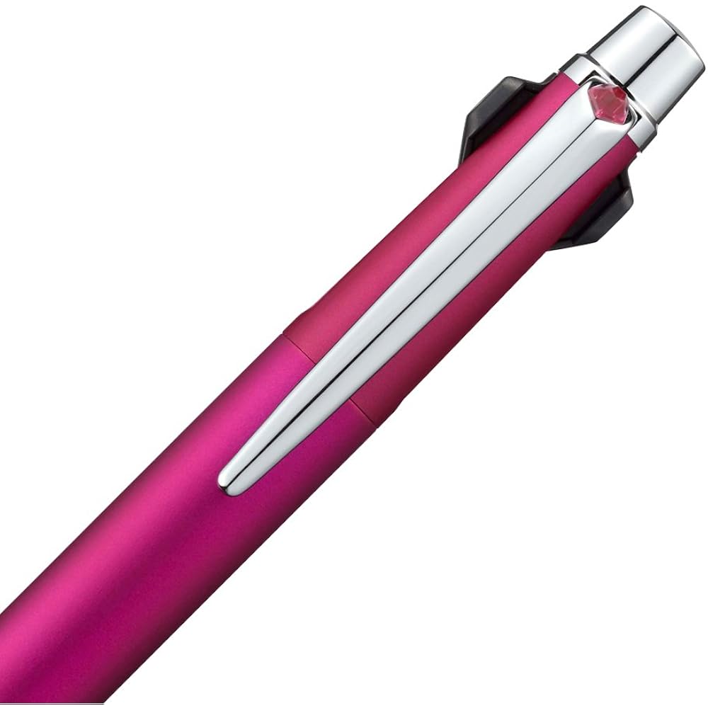 [Mitsubishi Pencil] Jetstream Prime Knock 3-Color Ballpoint Pen SXE3-3000-05-13 Shaft Color: Pink