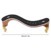 Violin Shoulder Rest, 3/4-4/4 Size, Non-Slip, Wood Grain Finish, Adjustable, Ergonomic, Breathable, with Support for Violin Practice (3/4-4/4)