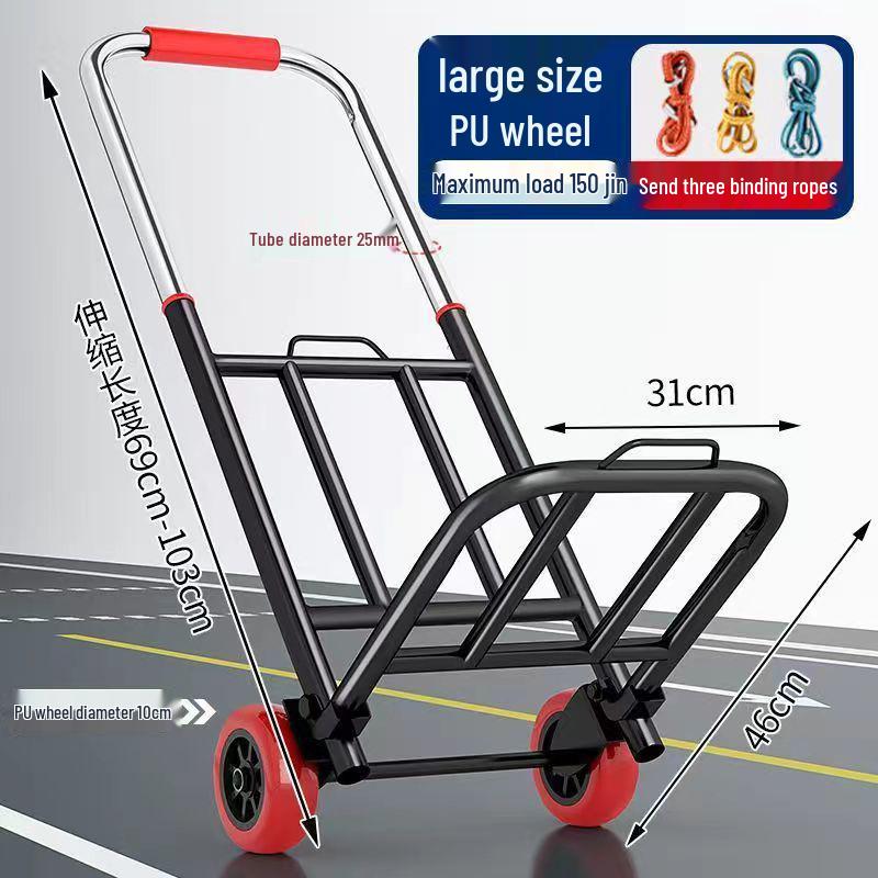 Magic Portable Folding Hand Truck Cart for Shopping and Luggage