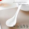 Sky Top Pure White Ceramic & Bone China Spoons