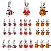 1pc Christmas Silverware Pockets Cover Xmas Party Home Table Dinner Spoons Forks Bags