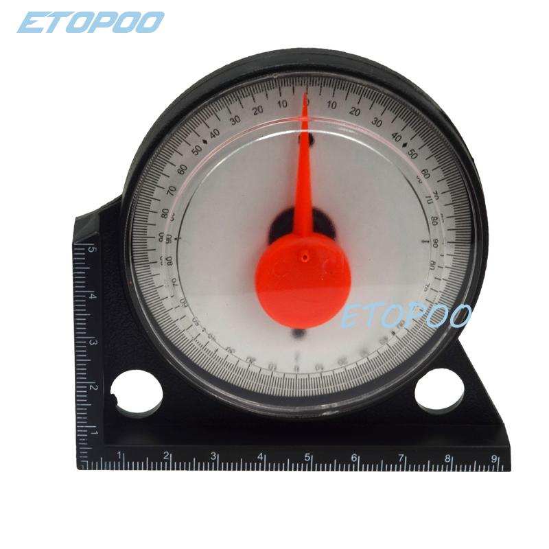 Updated slope angle meter mini Inclinometer Protractor Tilt Level Meter Angle Finder Clinometer with magnetic base Spirit level no level