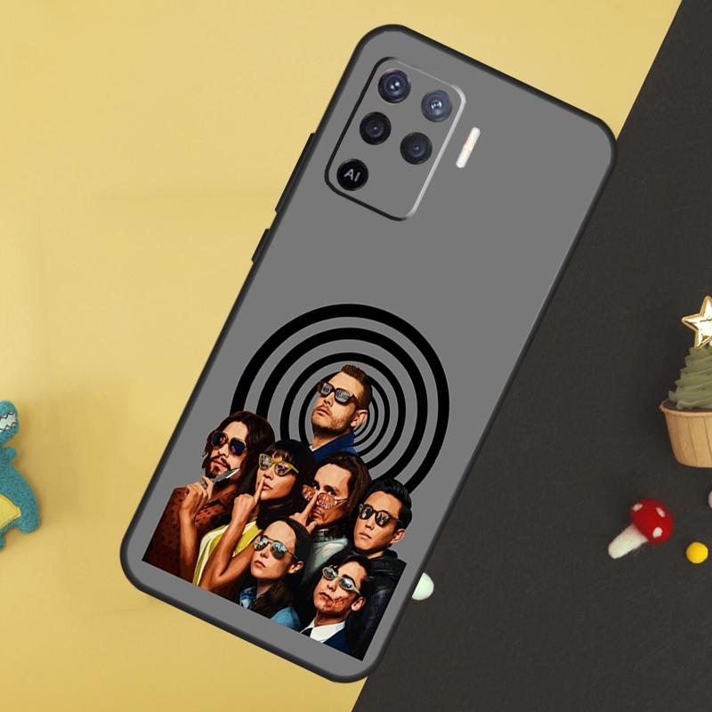 Umbrella Academy For OPPO A57S A53S A54S A98 A78 A58 A79 A15 A17 A77 A16 A76 A96 A52 A72 A5 A9 A94 A74 Case