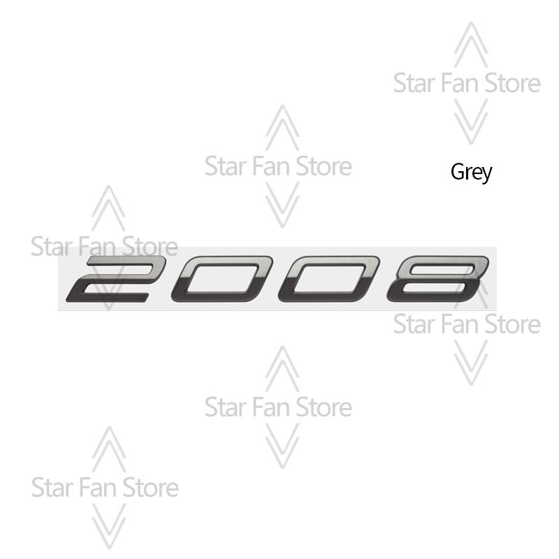 Metal For New Peugeot 3008 2008 5008 Logo Badge 3D Stickers Fender Emblem m Decal Auto Accessories Letter Decoration Car Styling