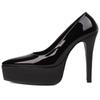 Platform Women's High Heels Pumps Shoes Elegant 2025 Black White Pink Heeled Dance Party Wedding Office Shoes Ladies Large Size