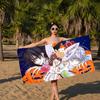 Anime V-Vampire K-Knight Microfiber Printed Beach Towel Mountain Climbing Yoga Beach Swimming Running Absorbent Soft Towel