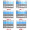 Hex Shanked-Phillips Bits 50mm Length Anti Slip Screwdriver Bit Magnetic Single Head PH1 PZ1 PH2 PZ2 PH3 PZ3 Hand Tool