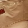 Used Chloe WOODY Medium Tote Tote Bag canvas leather Beige Brown Used Women