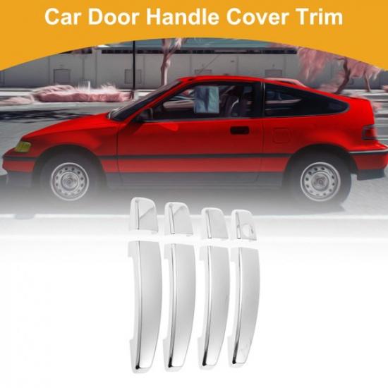 Car Door Handle Cover Trim - for Chevrolet Cruze Camaro Aveo Silver Tone