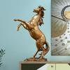 Elegant Horse Resin Figurine For Modern Home Decor And Office Decoration Display