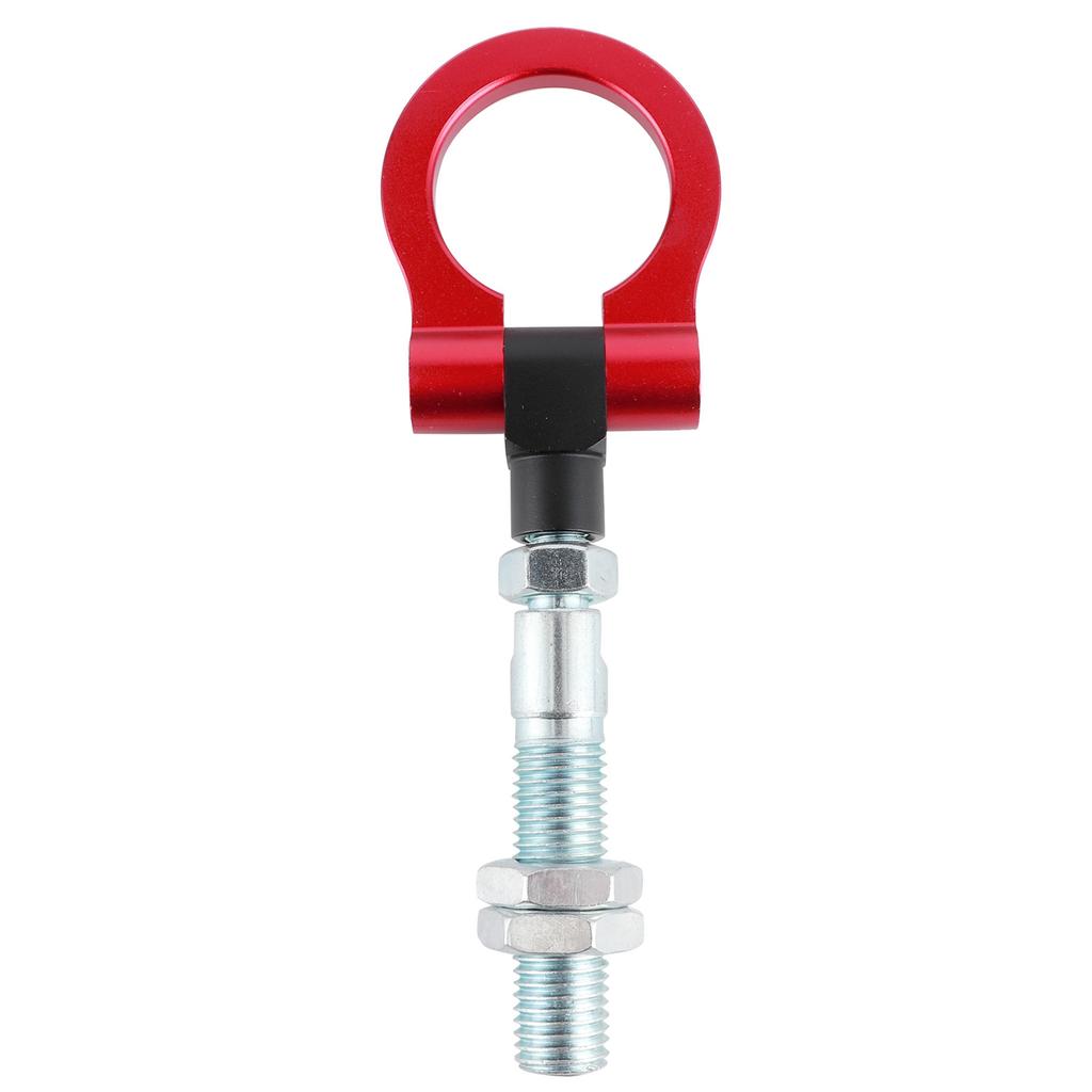 Heavy Duty Tow Hook Red Folding Ring Racing Car Refitting Fit for Hyundai Veloster 2012‑2017Red
