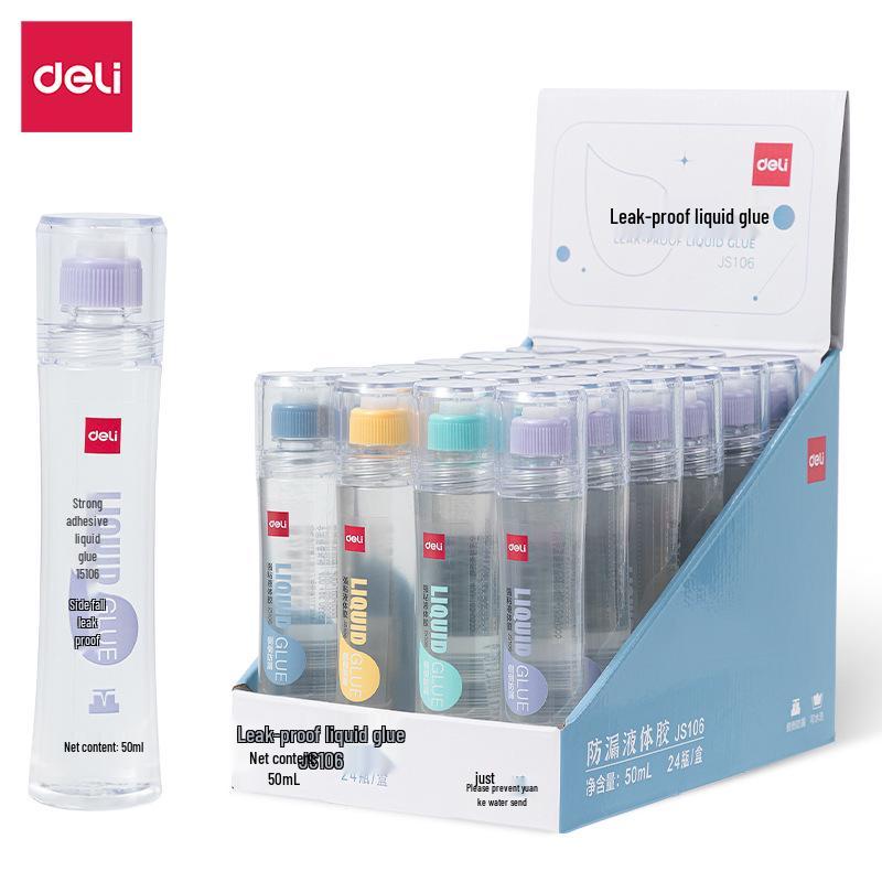

Deli JS106/JS107 Leak-Proof Liquid Glue for Office, Children, Student Crafts, DIY, and Paper Projects.