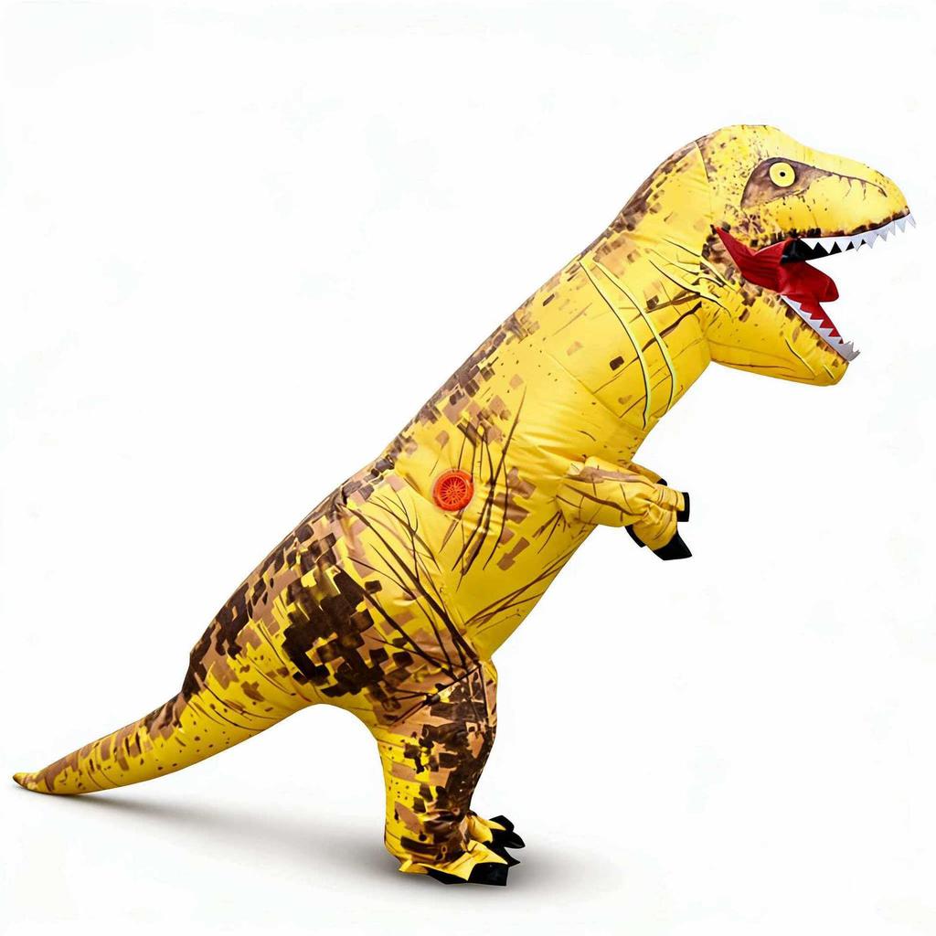 Nafukovací kostým T-Rexe pro dospělé - Vtipný Cosplay Outfit