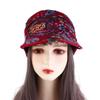 Middle Aged and Elderly Cap Short Brim Mom Hat Peaked Cap Baseball Cap Ethnic Style Cap Women Hat