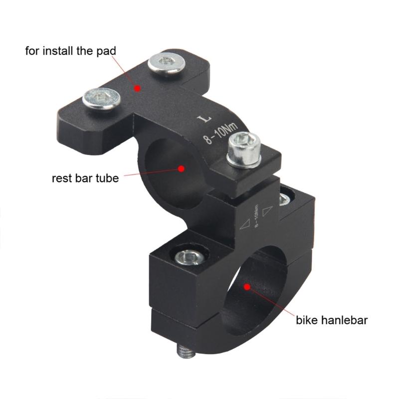 Bicycles Armrest Handlebars Rest Rod Aluminum Alloy Armrest Rod Mountain Bike Rest Handlebar Easy To Install