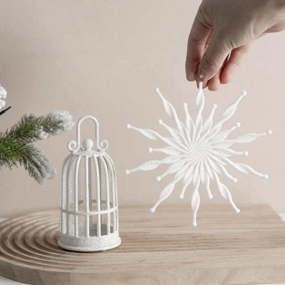 Vivid Christmas Scene Pendant for Tree Decoration Home Bedroom Backyard Venue - Festive Holiday Ornament