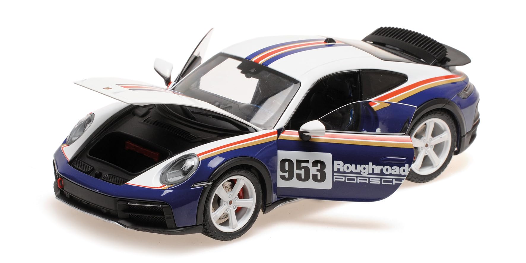 

Minichamps 110062075 Dakar Roughroads 2022 Scale Model Car Porsch.911 - 1/18 -