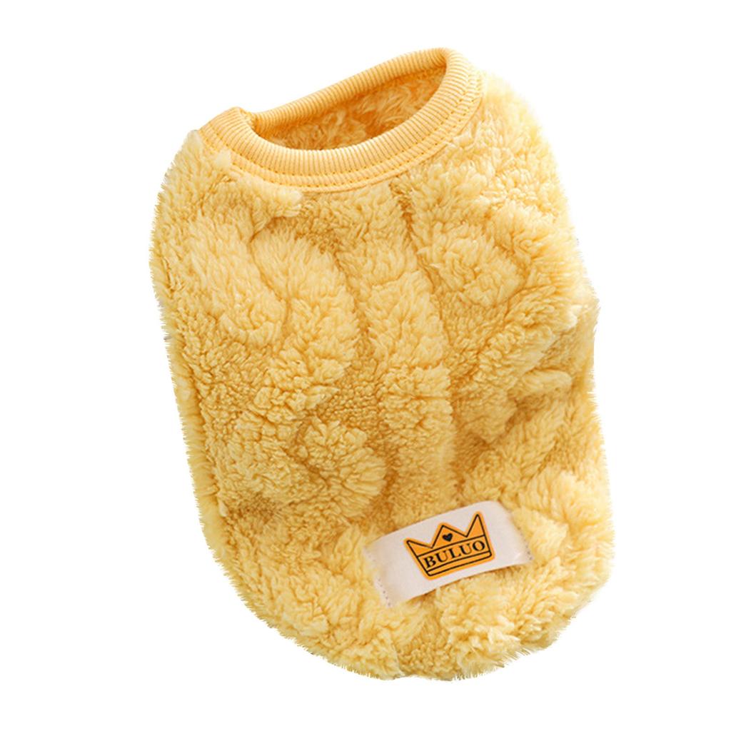 Dog Clothes, Winter Thick Vests, Small Dog And Puppy Clothes, Twisted Velvet