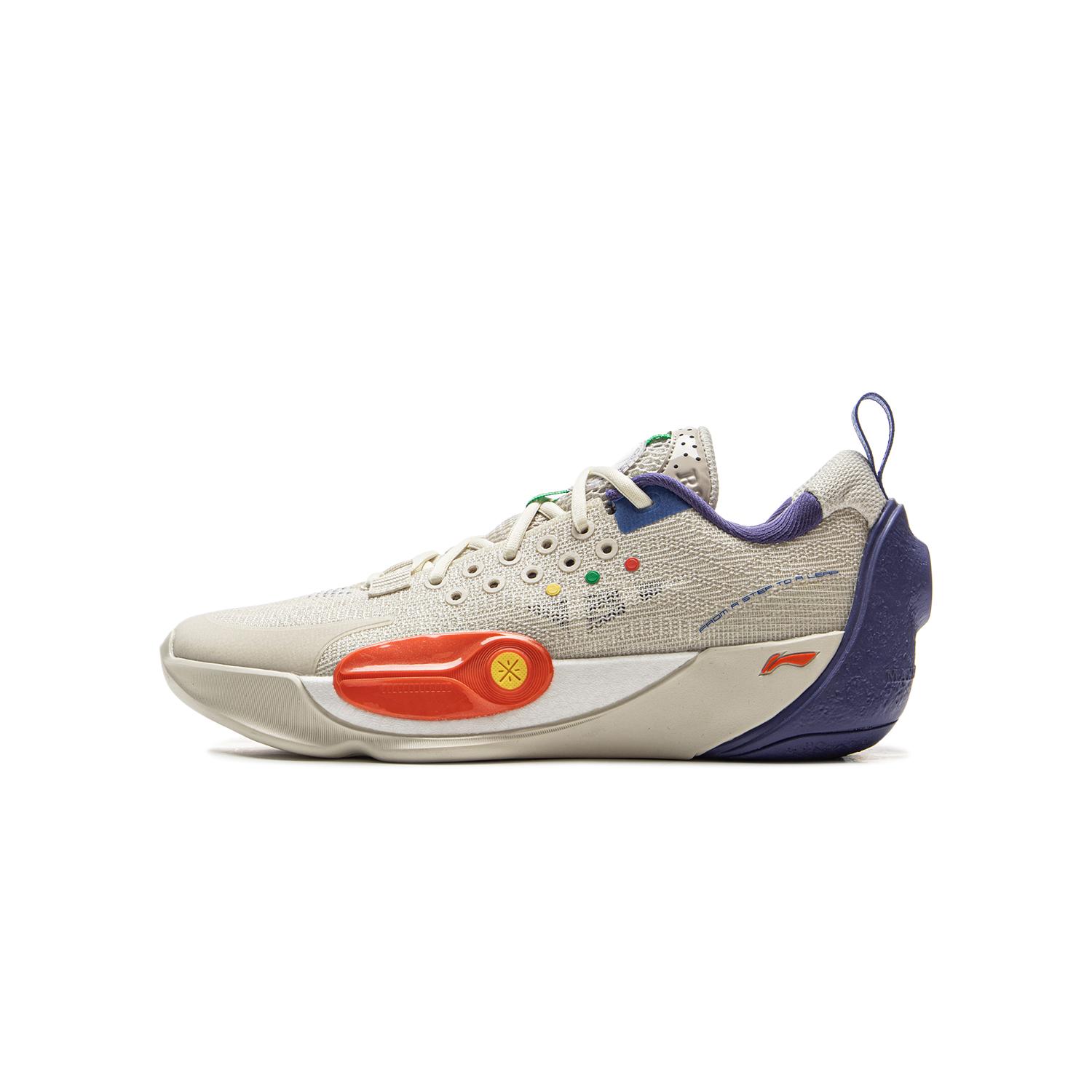 Li-Ning YOUNG Kids Low Top Basketball Shoes Silver Gray YKBV048-3 41