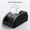Wireless Barcode Printer USB BT Printer 58mm Desktop Thermal Receipt Printer with 1 Roll Paper Inside Support ESC Command