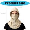 Full Face Mask Hat Sun Protective Hat Soft and Breathable Outdoor Cycling Hiking Balaclava Hat for Various Activity