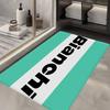 B-Bianchi Fietslogo Entree Deurmat Scandinavische Stijl Slaapkamer Woonkamer Deurmat Huis Balkon Antislip Moderne Huisdecoratie