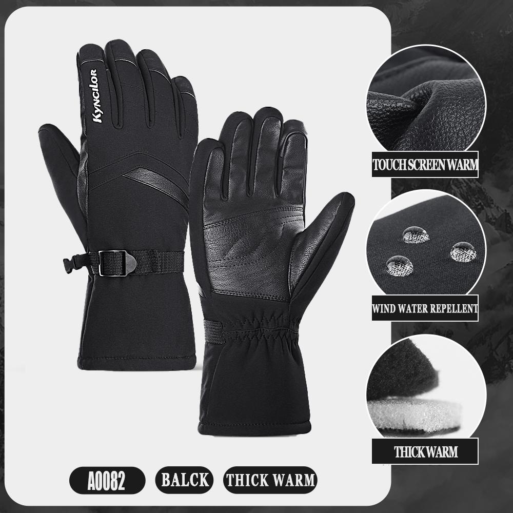 Winter Ski Gloves Touch Screen Warm Men Motorcycle Riding Equipment Guantes Windproof Waterproof Snowboard Ski Thermal Gloves
