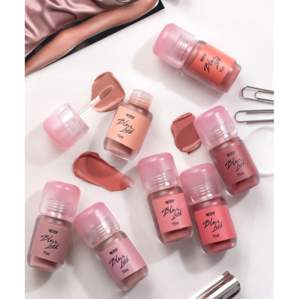 Merzy Blurring Lock Tint + Mini Liquid Blusher
