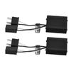 2 Pcs LED Headlight Decoder Anti Jamming Aluminum Shell Car LED Headlight Anti Flicker Canbus Decoder 9‑16V