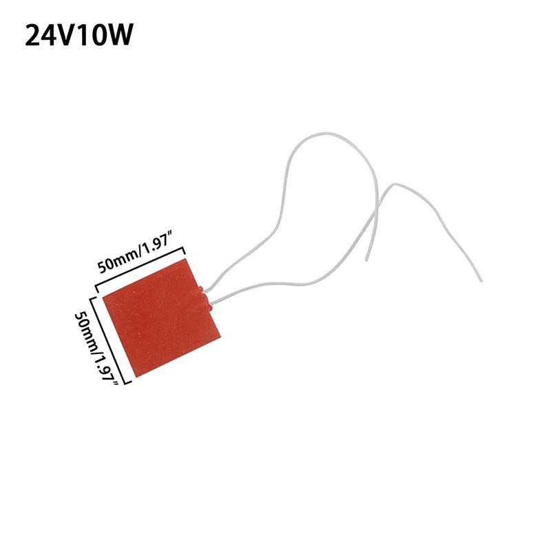 5V 12V 24V 220V Cuscinetti Riscaldanti in Silicone Riscaldatore Universale per Motore Tappetino Riscaldante per Coppa Olio Auto Piastra Riscaldante per Letto Caldo Accessori Riscaldanti