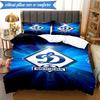3PCS Dynamo Moscow Football Club Bedding Set 2D Printing (Includes 1 Duvet Cover + 2 Pillowcases Coreless), Bedroom decor,Fan gift